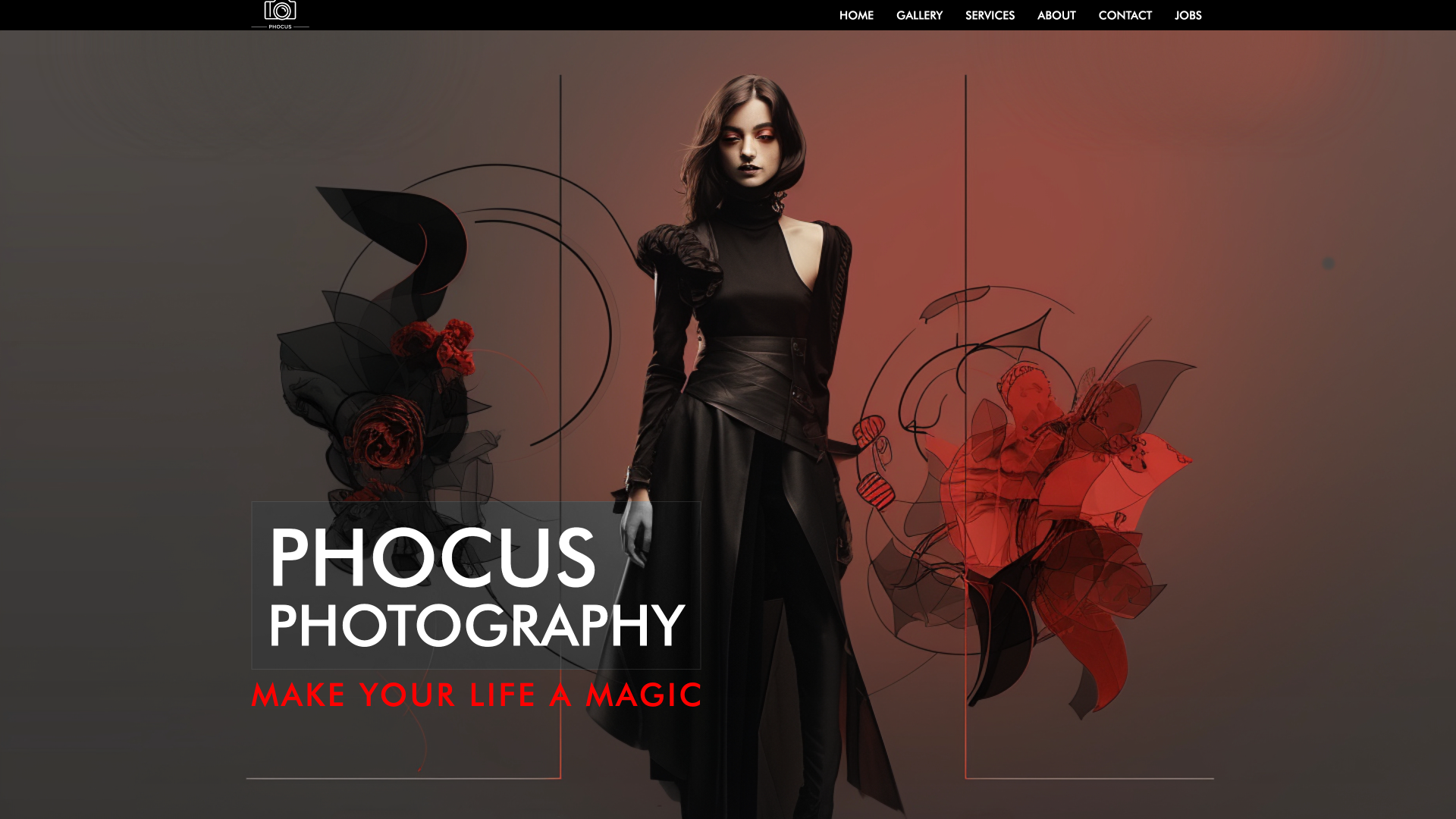 United Of Web Portfolio projet name Gempix Photo