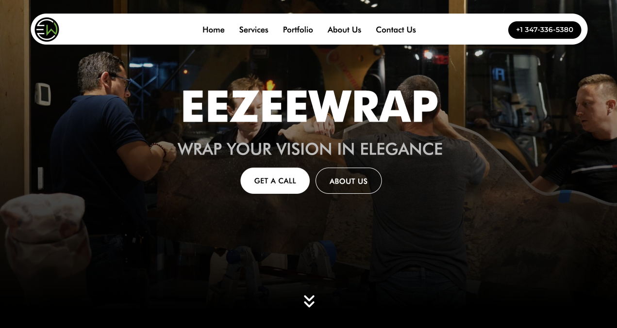 United Of Web Portfolio projet name Eezeewrap