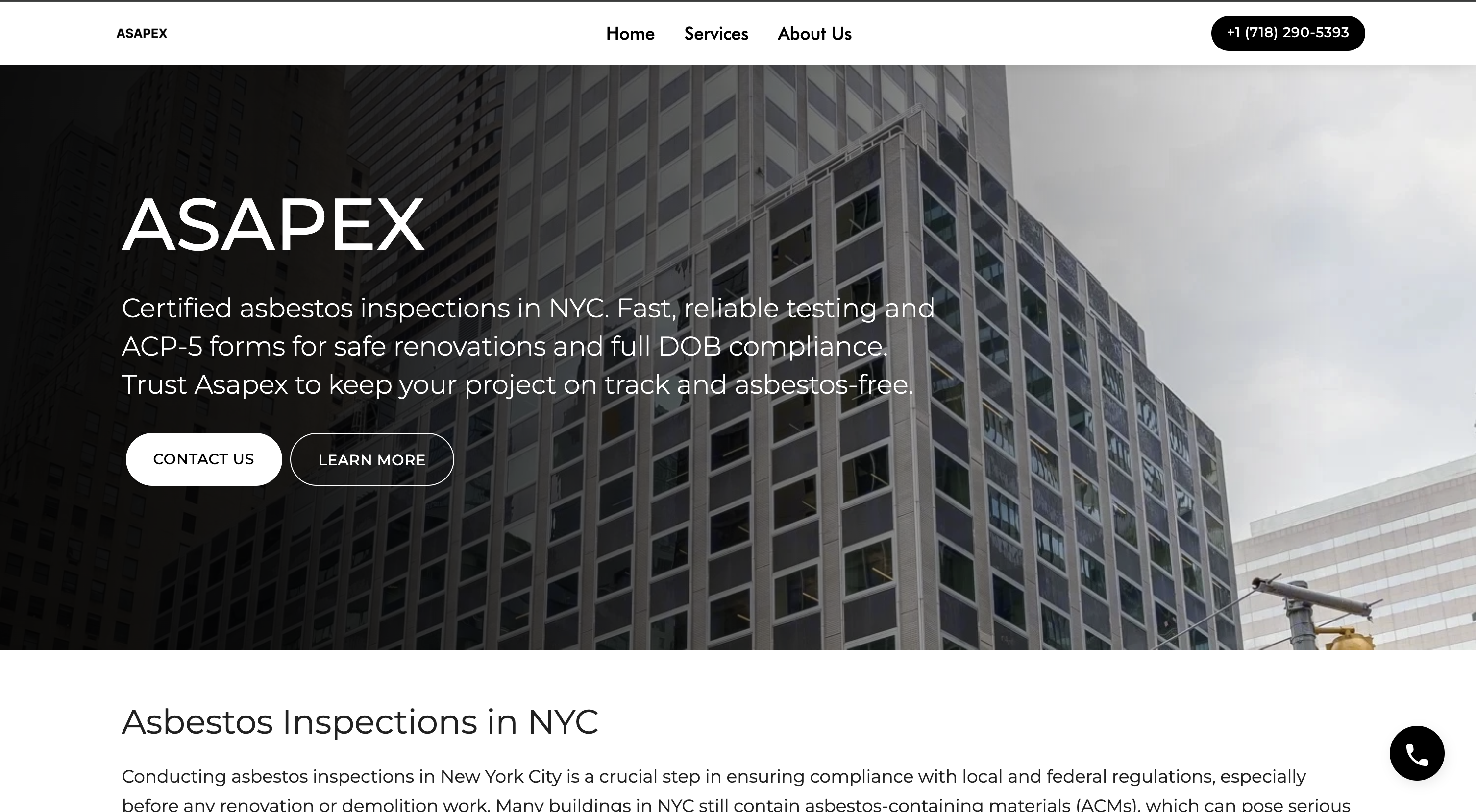 Development Asapex by United Of Web Design NYC