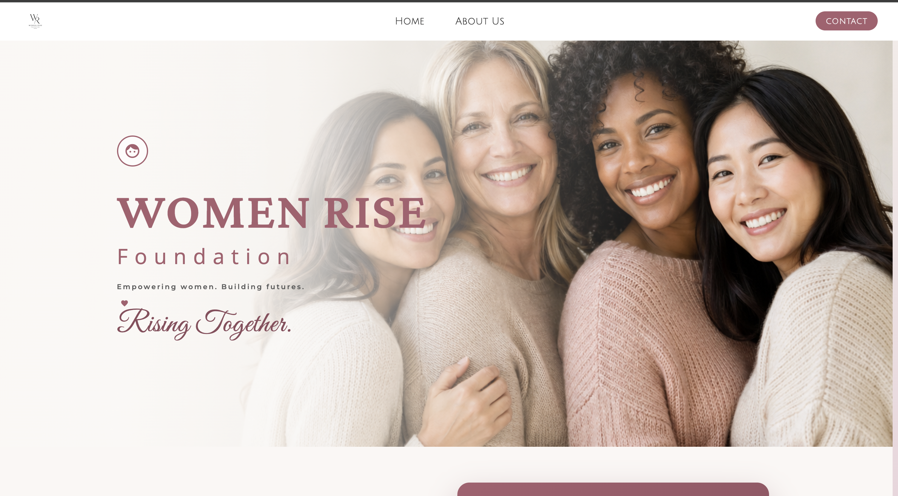 Development Women Rise Foundation by United Of Web Design NYC