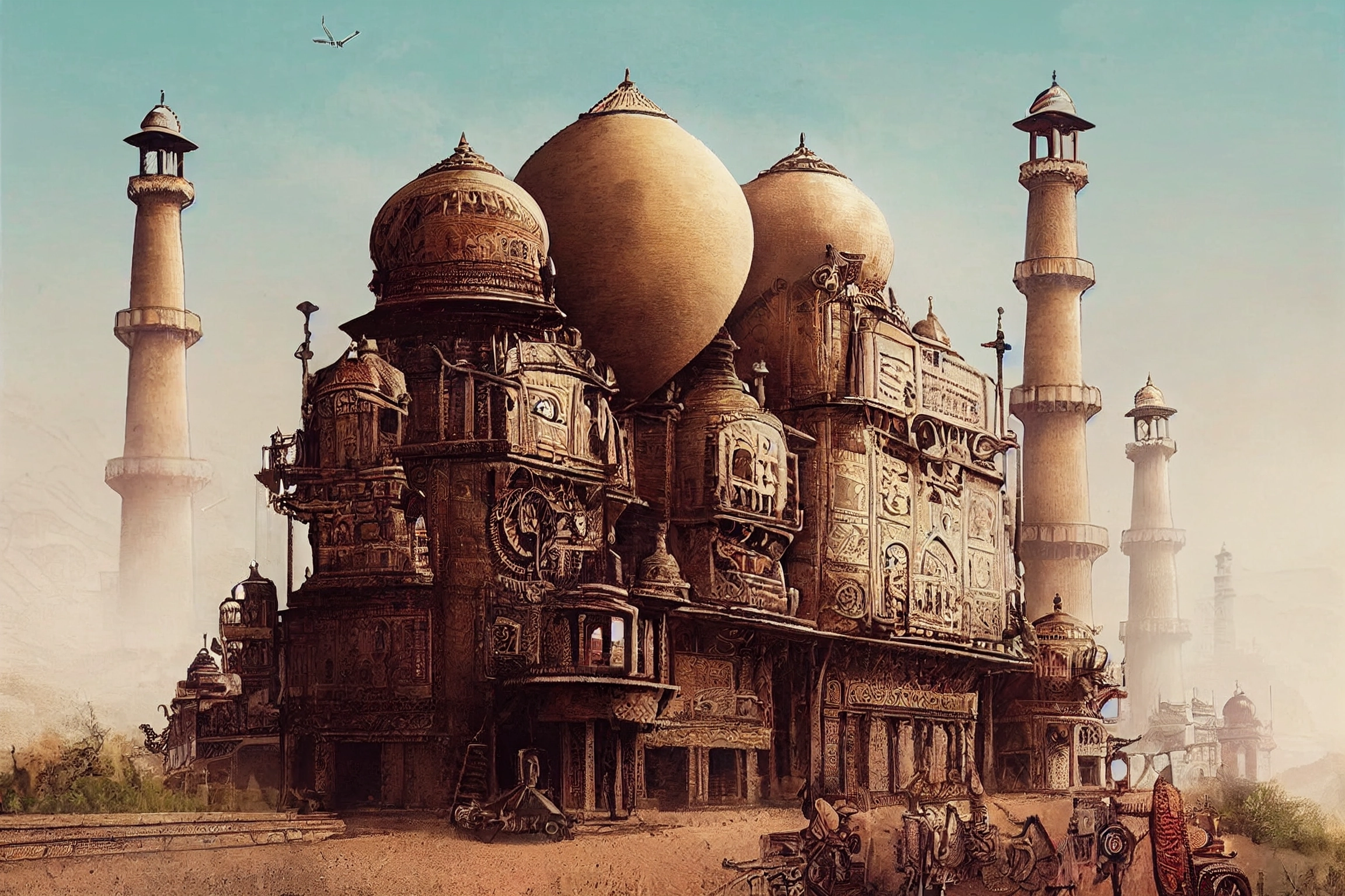 Development Indian Steampunk by United Of Web Design NYC