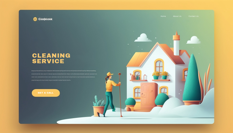 United Of Web Portfolio projet name Cleaning Service