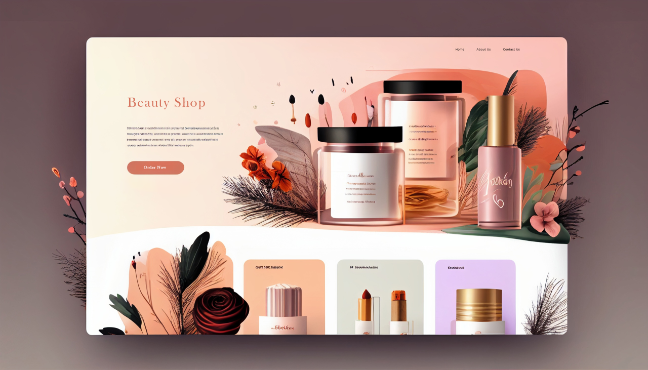 United Of Web Portfolio projet name Beauty Store