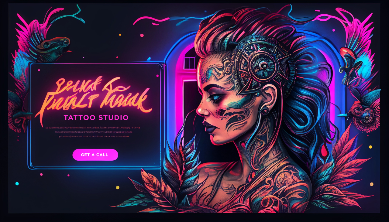 United Of Web Portfolio projet name Tattoo Studio