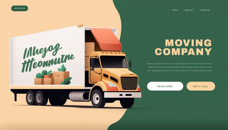 United Of Web Portfolio projet name Moving Company