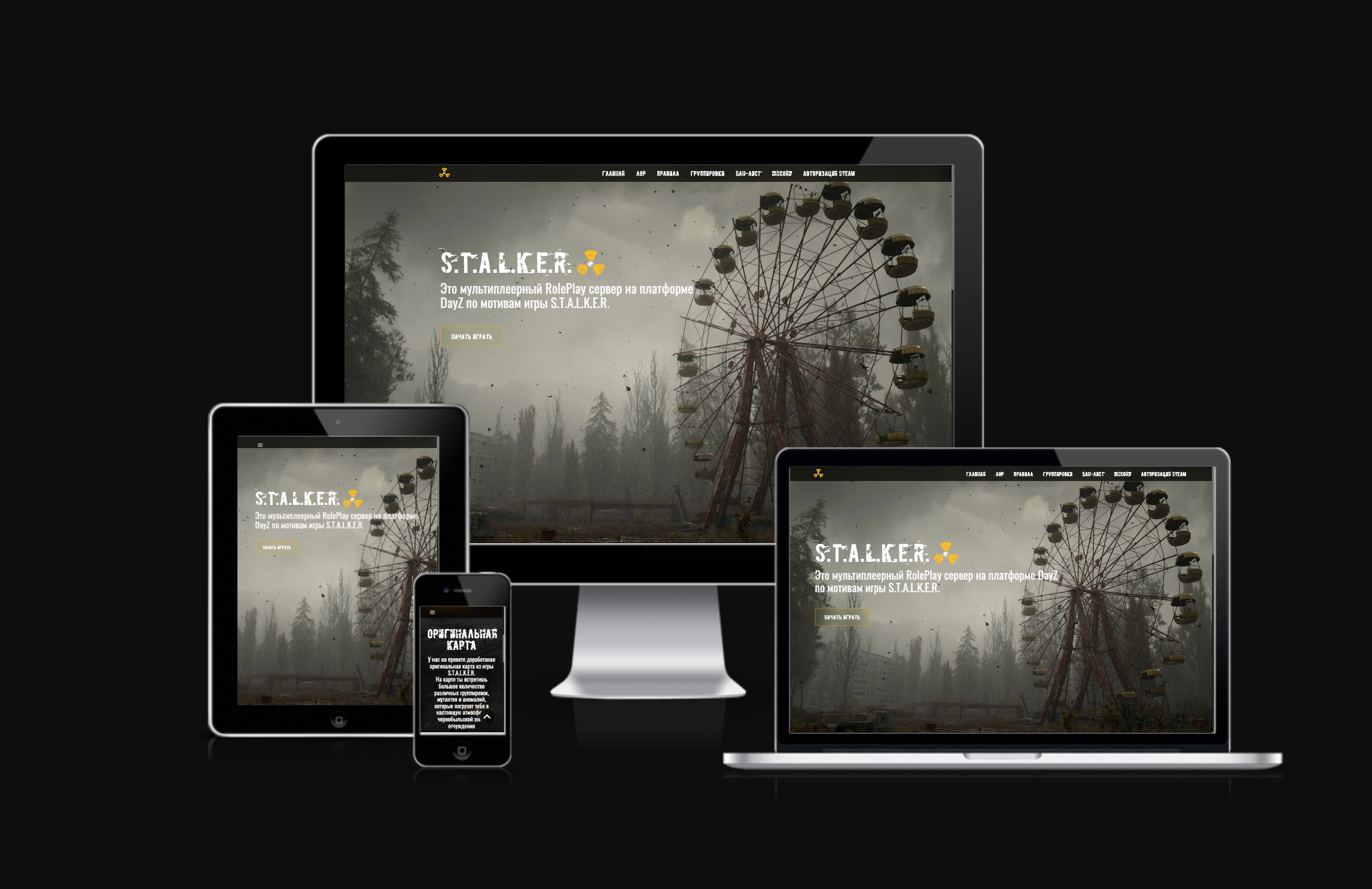 Development S.T.A.L.K.E.R. DayZ by United Of Web Design NYC