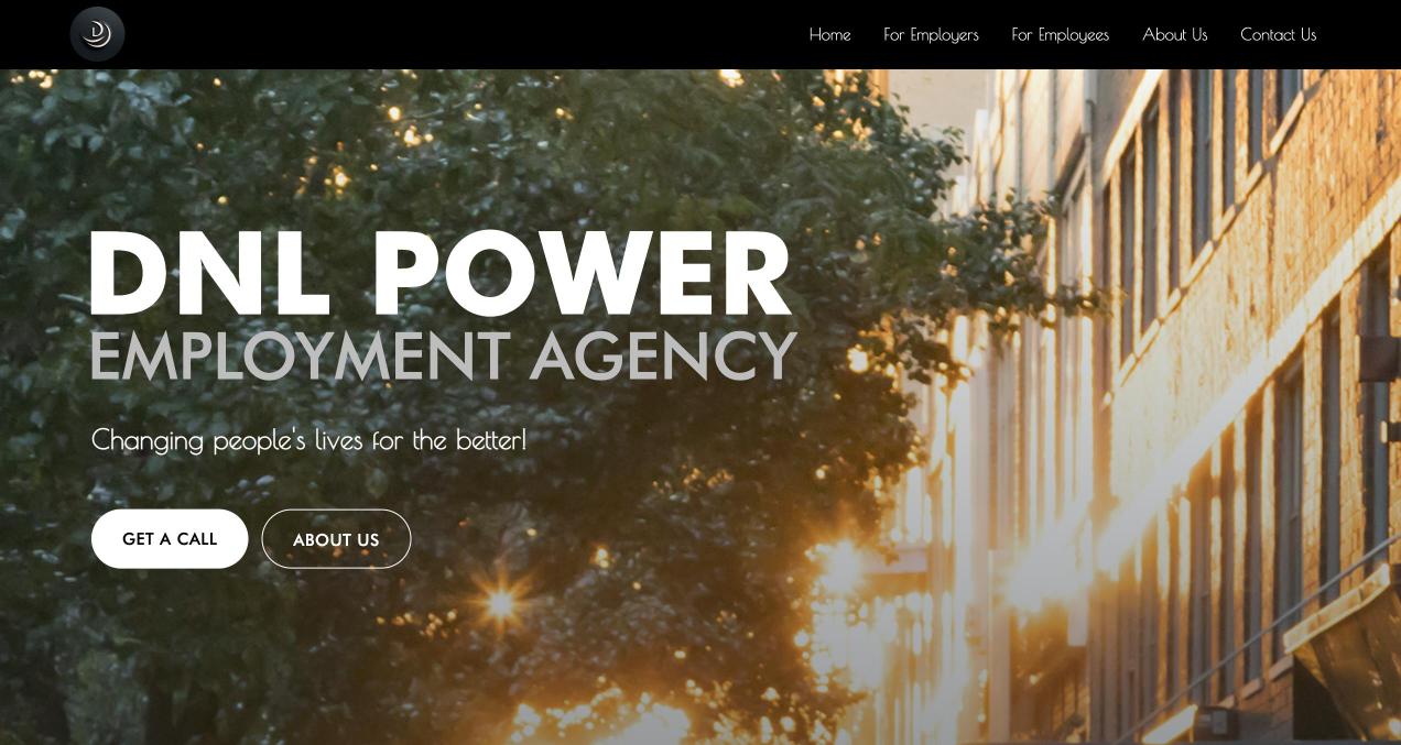United Of Web Portfolio projet name DNL Power