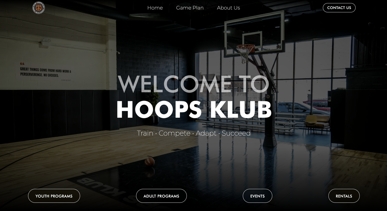 United Of Web Portfolio projet name Hoops Klub
